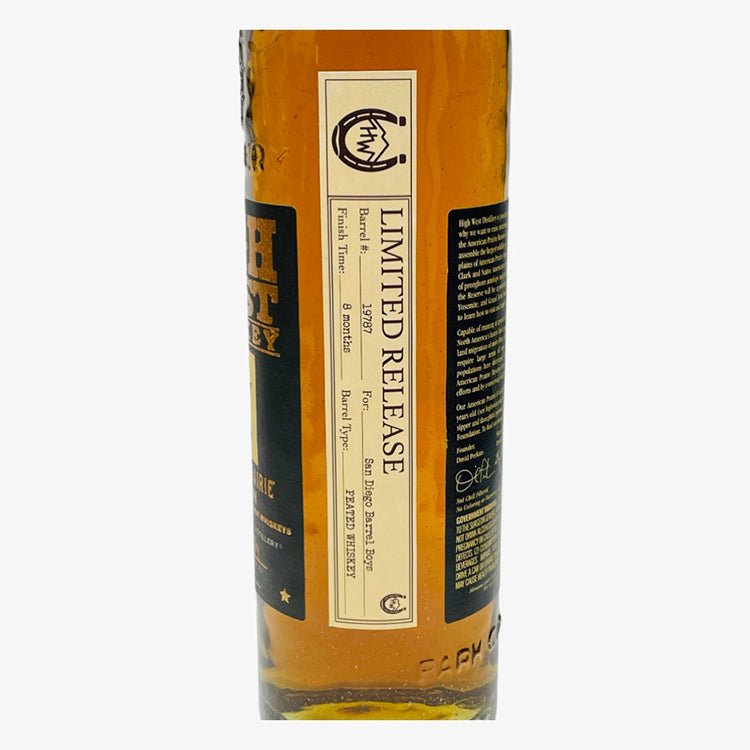 High West American Prairie Bourbon San Diego Barrel Boys Barrel Select