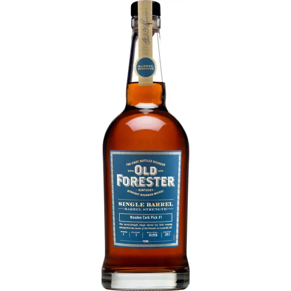 Old Forester Single Barrel Barrel Strength Bourbon Whiskey Warehouse K Floor 8 Party Source Pick 135 Proof